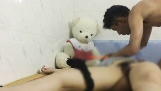 Súc vật, *** e học sinh bỏ thuốc, *** bâmg tím hết bẹn