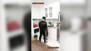 [Seri Check Cam] Chủ nhà bị trộm Đe đọa *** trong bếp