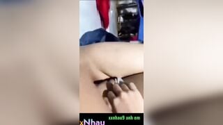 Anh trai *** em gái không kịp cởi quần lót