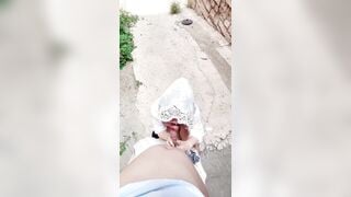 Con đĩ pUblic, Sáng sớm gạ Người lạ Bú cu, Lút cán Djt lồn Ko lông Live Sex