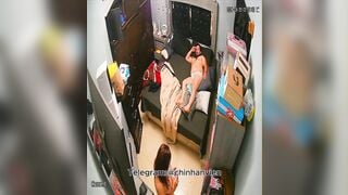 Hack Camera Vợ Chồng Thủ Dâm Cho Nhau Rồi Địt