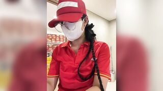 Siêu Thị WinMart bé nhân viên lồn nhiều nước vừa làm vừa bán quạt - phần 66