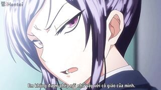 Hentai: Cô giáo bị Học Sinh thôi miên làm nô lệ tình dục