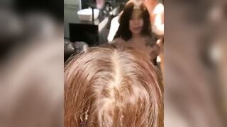 tranh thủ lúc chồng chị vắng nhà lôi ra đút đít 1 phát