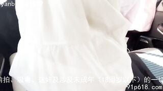 Chịch sinh viên trường điện ảnh trên xe ô tô