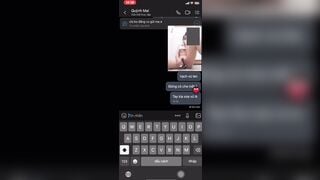 Quỳnh Mai teen 2k10 mới lớn đã biết vay tiền thế chấp clip thủ dâm P2