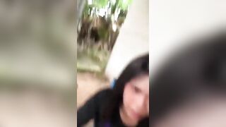 Nứng cặc được người yêu bú mút cu luôn ở công viên