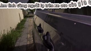 Anh trai nứng cặc liếm bướm eny xinh đẹp trong xe ô tô phần 1