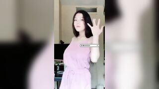 Đặng Thanh Ngân 208 non tơ cặp đào trắng tròn bím hồng mịn không lông Doggy Sướng Rên