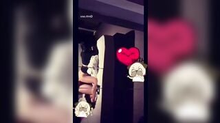gái xinh nói bậy khi làm tình với anh cu dài