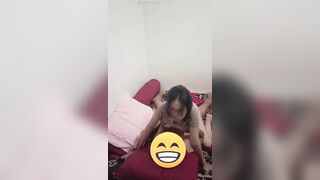 Chị gái thất tình nhậu với thằng em họ 17 tuổi, chị ly em ly say rồi em đụ chị luôn.