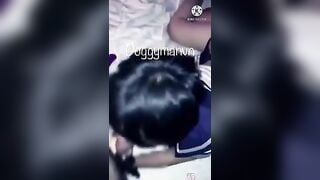 Chơi tập thể em cosplay nữ sinh