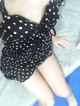 váy chấm bi nè