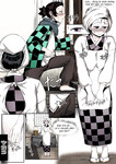 Moather and l ( mẹ và con ) KIMETSU NO YAIBA