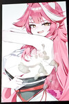 Bắn tinh lên anime