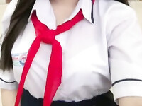 Tướng múp của các em THPT lộ áo vú