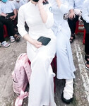 Mấy em áo dài mupp qua