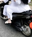Mấy em áo dài mupp qua