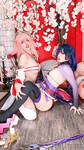 Cosplay genshin Yae Miko và Ei