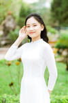 áo dài nữ sinh