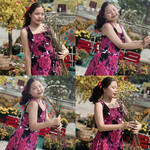 Em học sinh chụp hình sexy